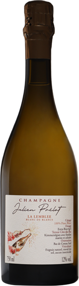 Cuvée Pinot Blanc champagne Julien Prélat le champagne à l'image de son temps