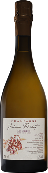 Cuvée Pinot Gris champagne Julien Prélat le champagne à l'image de son temps